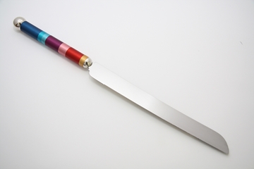 תמונה של סכין לחלה (צבעוני) - קיסריה ארט